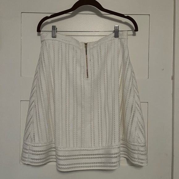 JCrew Modern Eyelit Aline Skirt - Picture 2 of 3